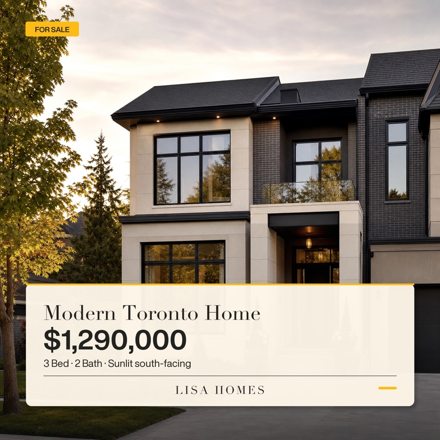 AI 生成的房源广告图