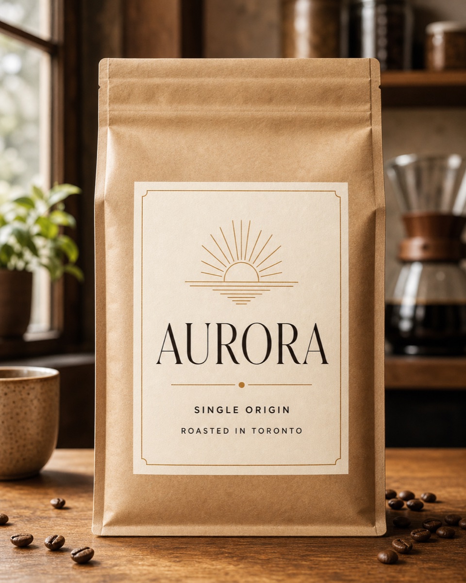 「AURORA」咖啡包装